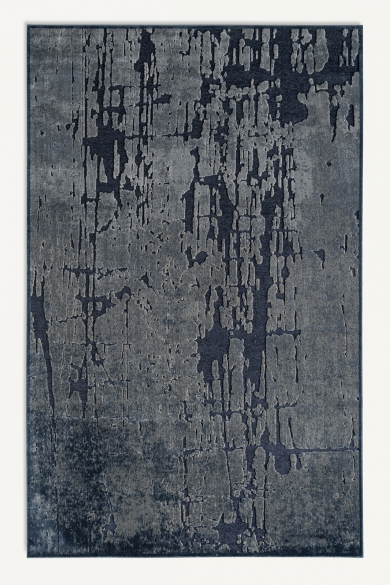 Blue Viscose Area Rug 10' x 6'5" | Vical Home Jade | Woodfurniture.com