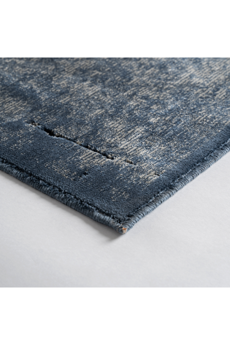 Blue Viscose Area Rug 10' x 6'5" | Vical Home Jade | Woodfurniture.com