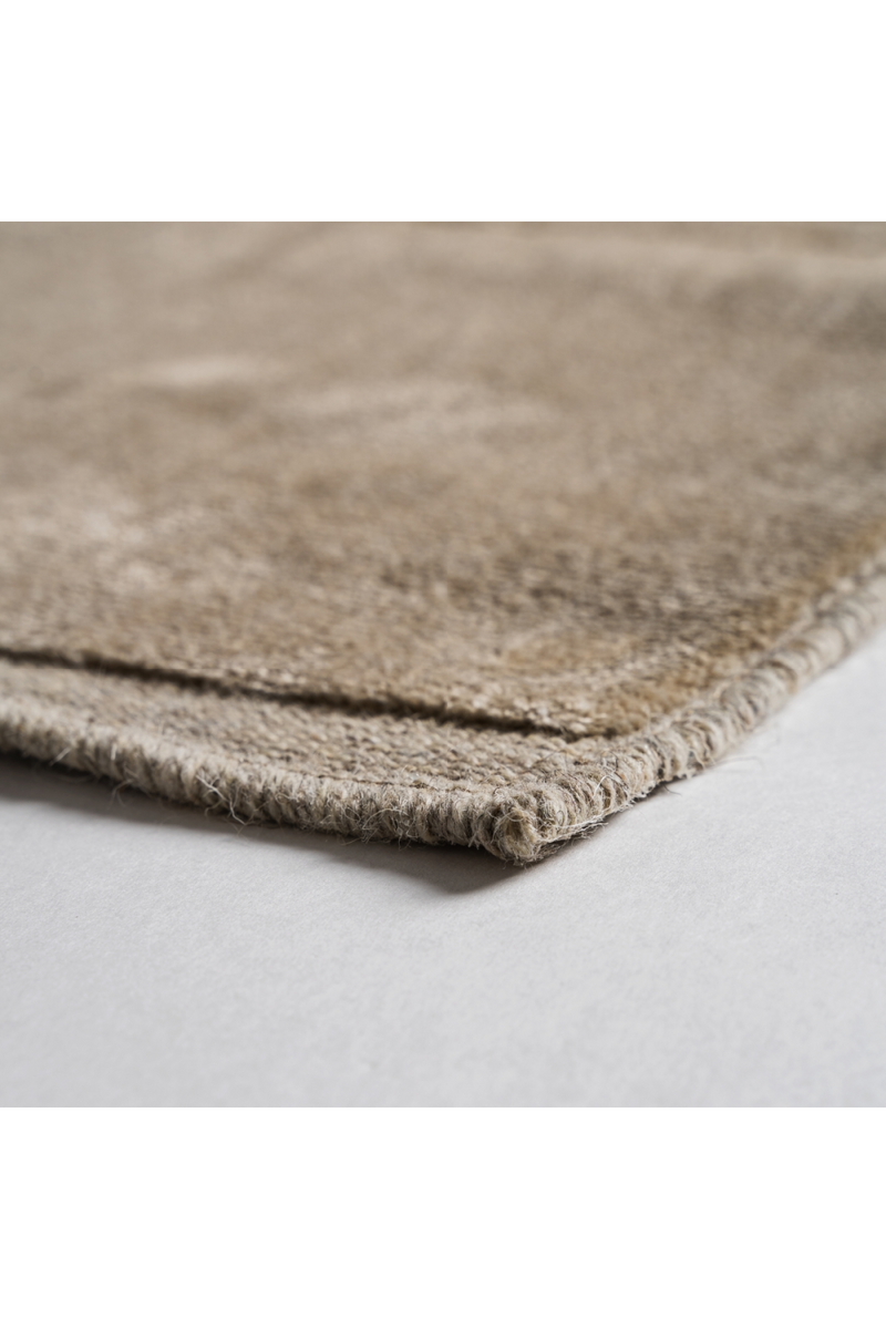 Beige Patched Area Rug 9'5" x 6'5" | Vical Home Ivana | Woodfurniture.com