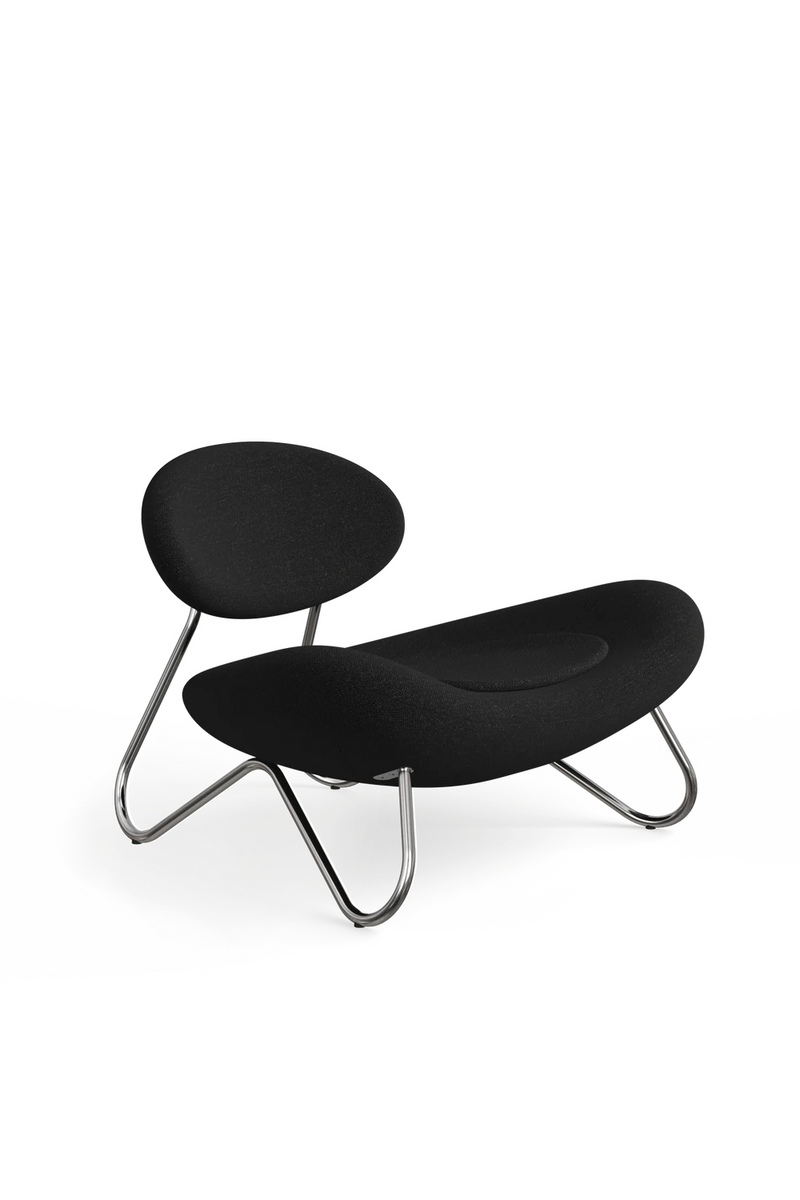 Black Modern Lounge Chair | WOUD Meadow | Woodfurniture.com