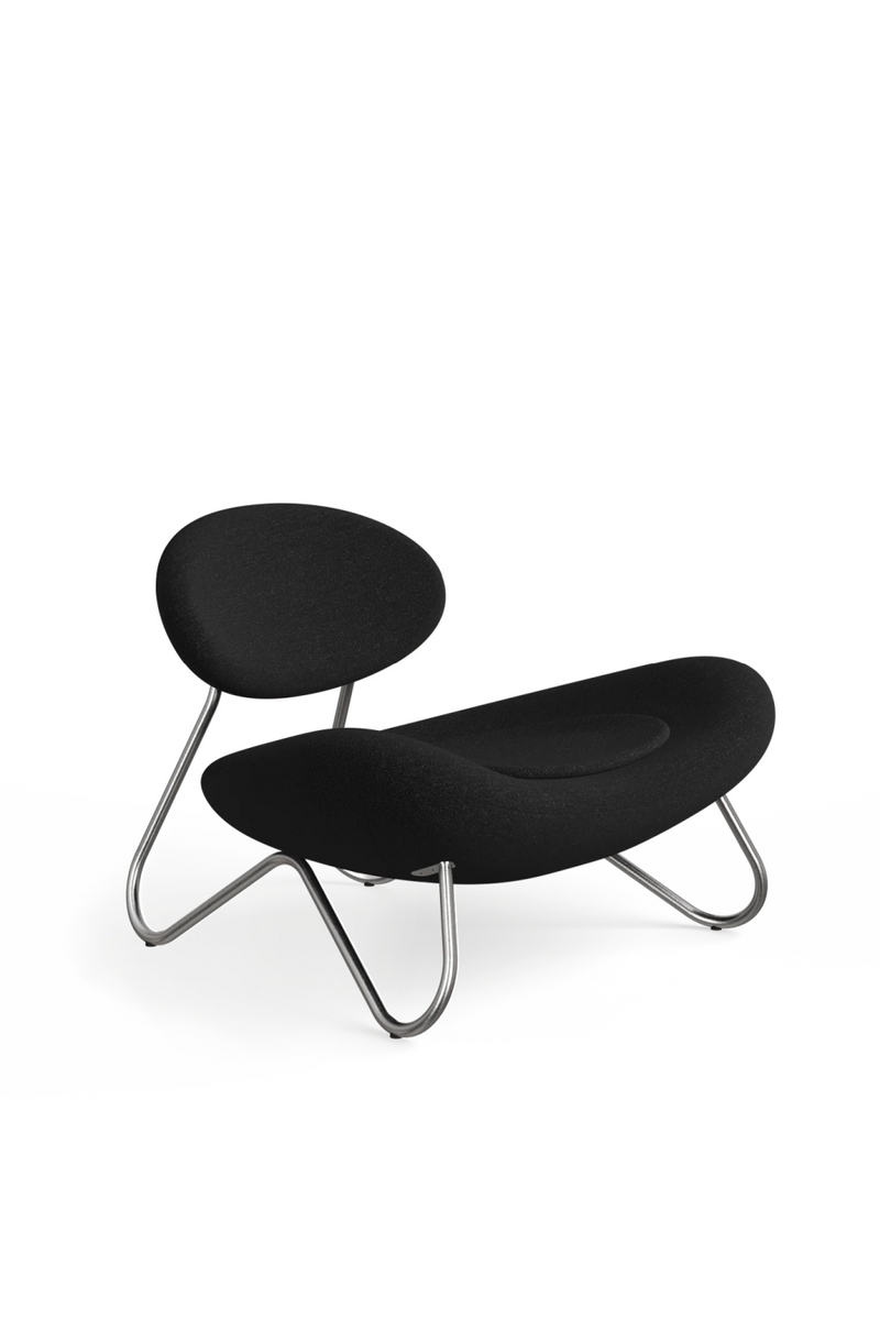 Black Modern Lounge Chair | WOUD Meadow | Woodfurniture.com