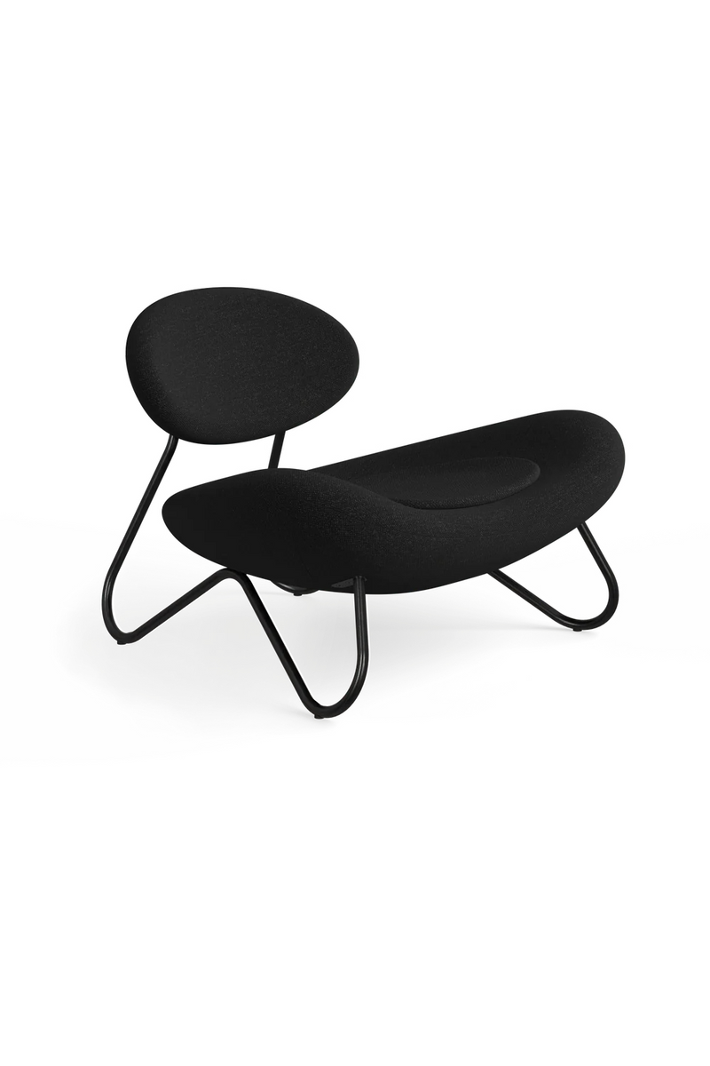 Black Modern Lounge Chair | WOUD Meadow | Woodfurniture.com