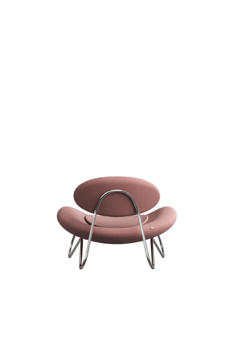 Pink Modern Lounge Chair | WOUD Meadow | Woodfurniture.com