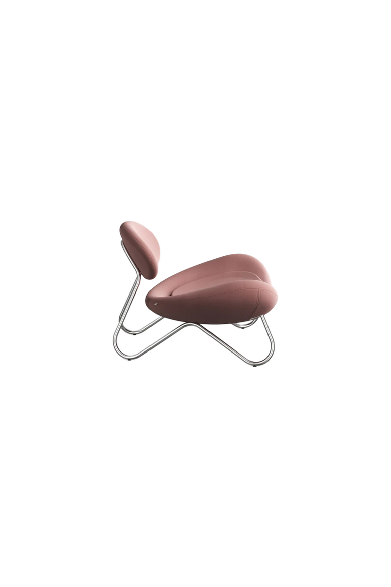 Pink Modern Lounge Chair | WOUD Meadow | Woodfurniture.com