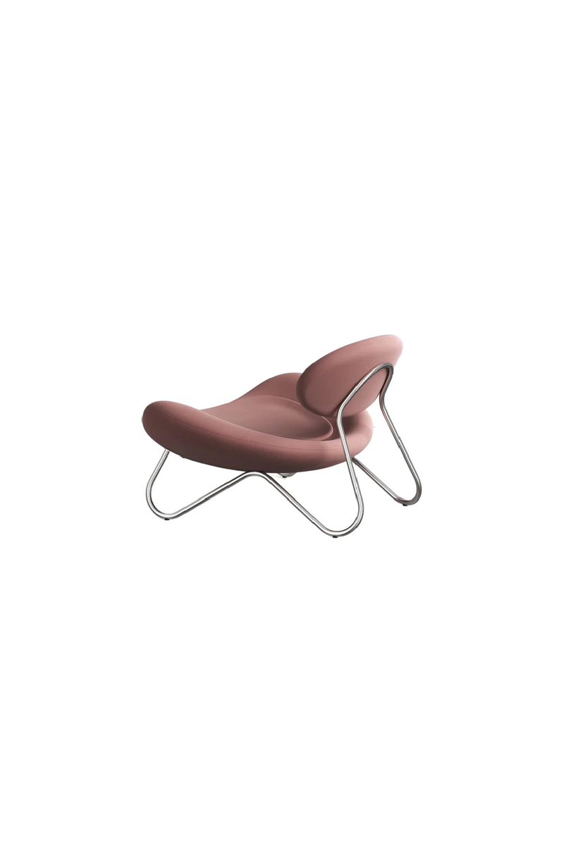 Pink Modern Lounge Chair | WOUD Meadow | Woodfurniture.com