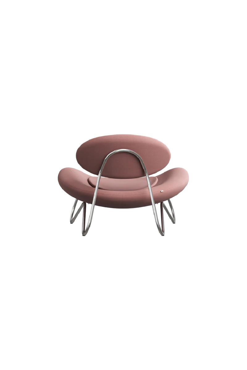 Pink Modern Lounge Chair | WOUD Meadow | Woodfurniture.com