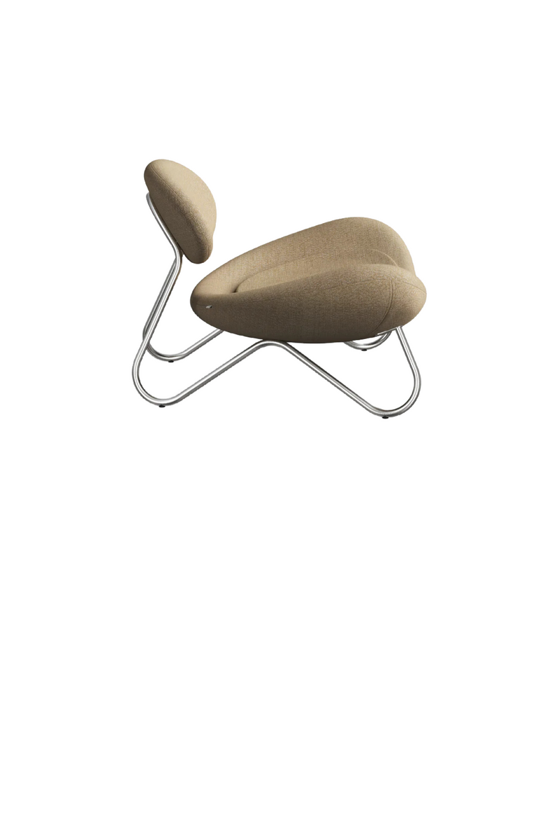 Beige Modern Lounge Chair | WOUD Meadow | Woodfurniture.com