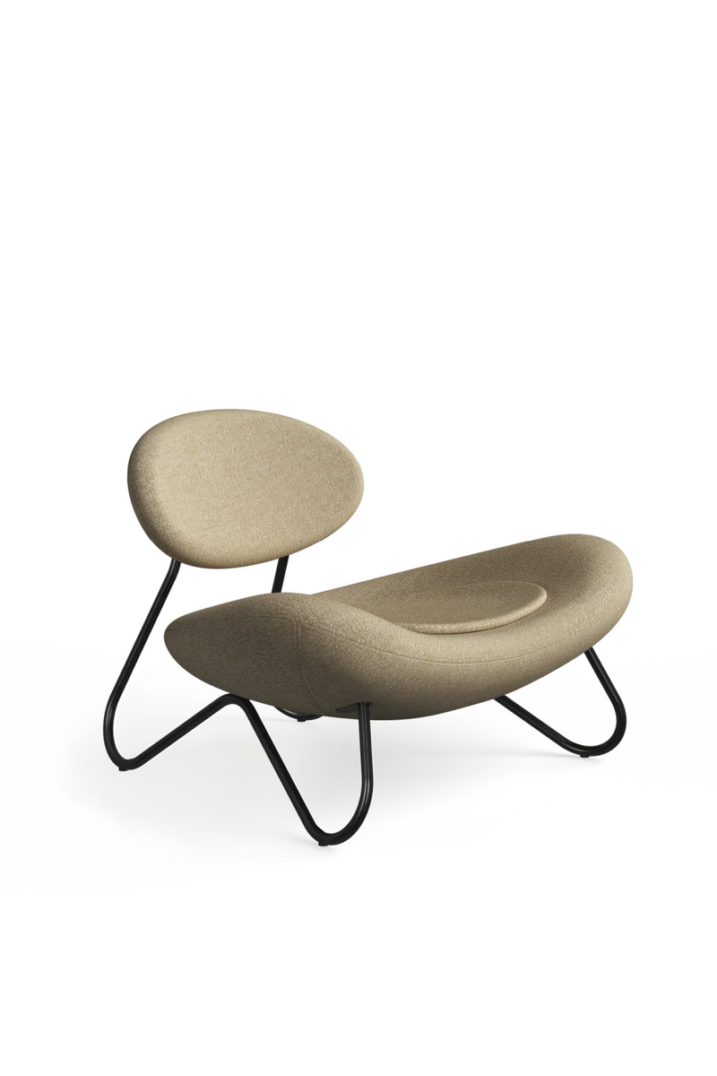 Beige Modern Lounge Chair | WOUD Meadow | Woodfurniture.com