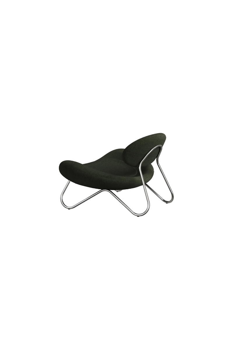 Dark Green Modern Lounge Chair | WOUD Meadow | Woodfurniture.com