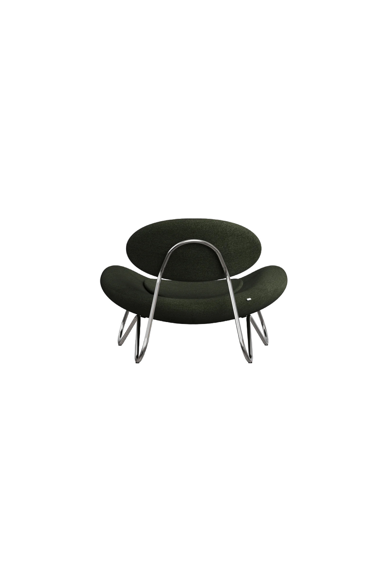 Dark Green Modern Lounge Chair | WOUD Meadow | Woodfurniture.com