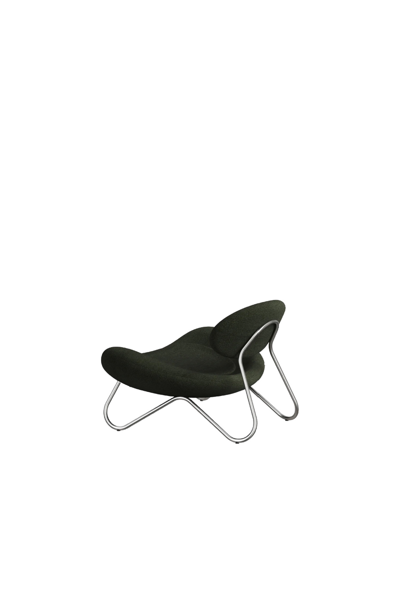 Dark Green Modern Lounge Chair | WOUD Meadow | Woodfurniture.com