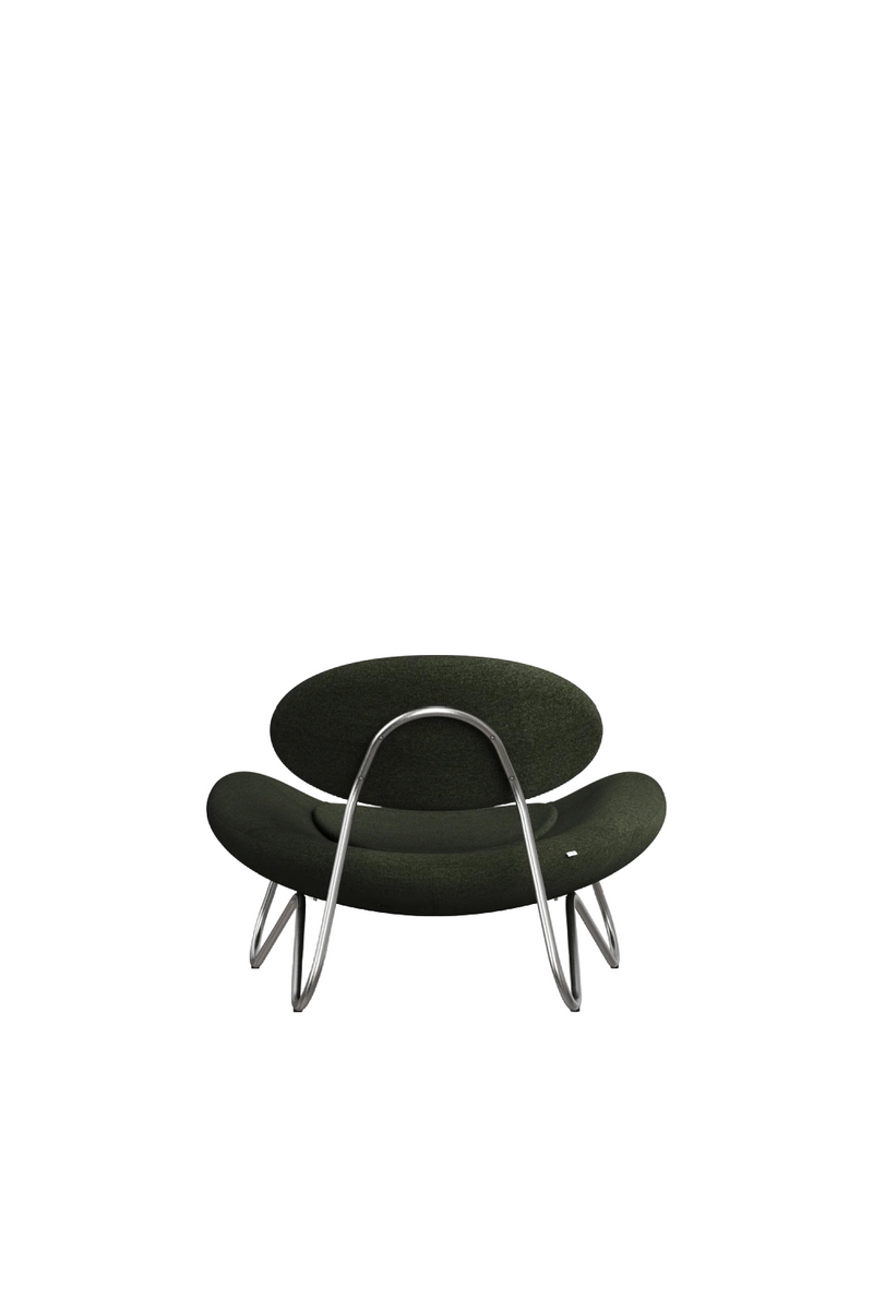 Dark Green Modern Lounge Chair | WOUD Meadow | Woodfurniture.com