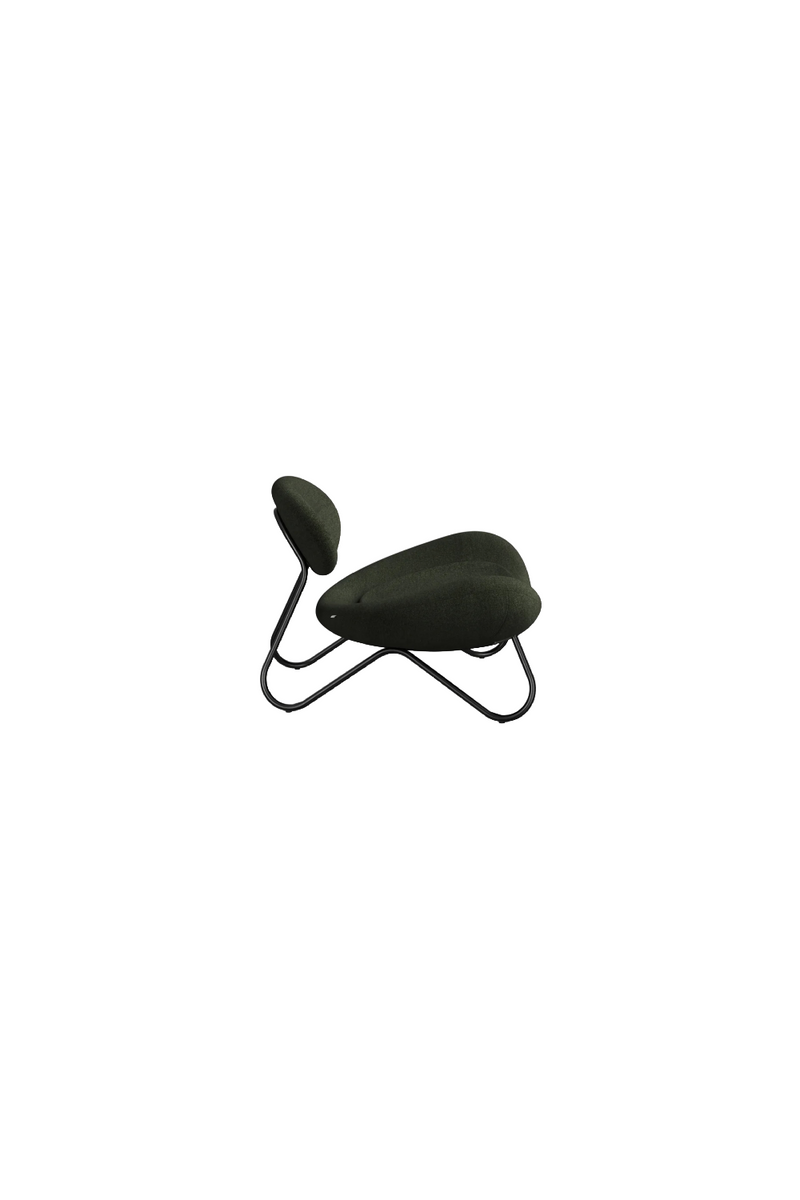 Dark Green Modern Lounge Chair | WOUD Meadow | Woodfurniture.com