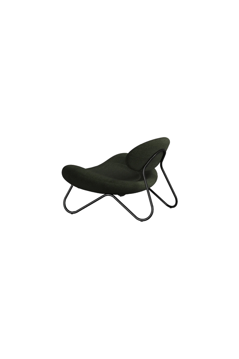 Dark Green Modern Lounge Chair | WOUD Meadow | Woodfurniture.com