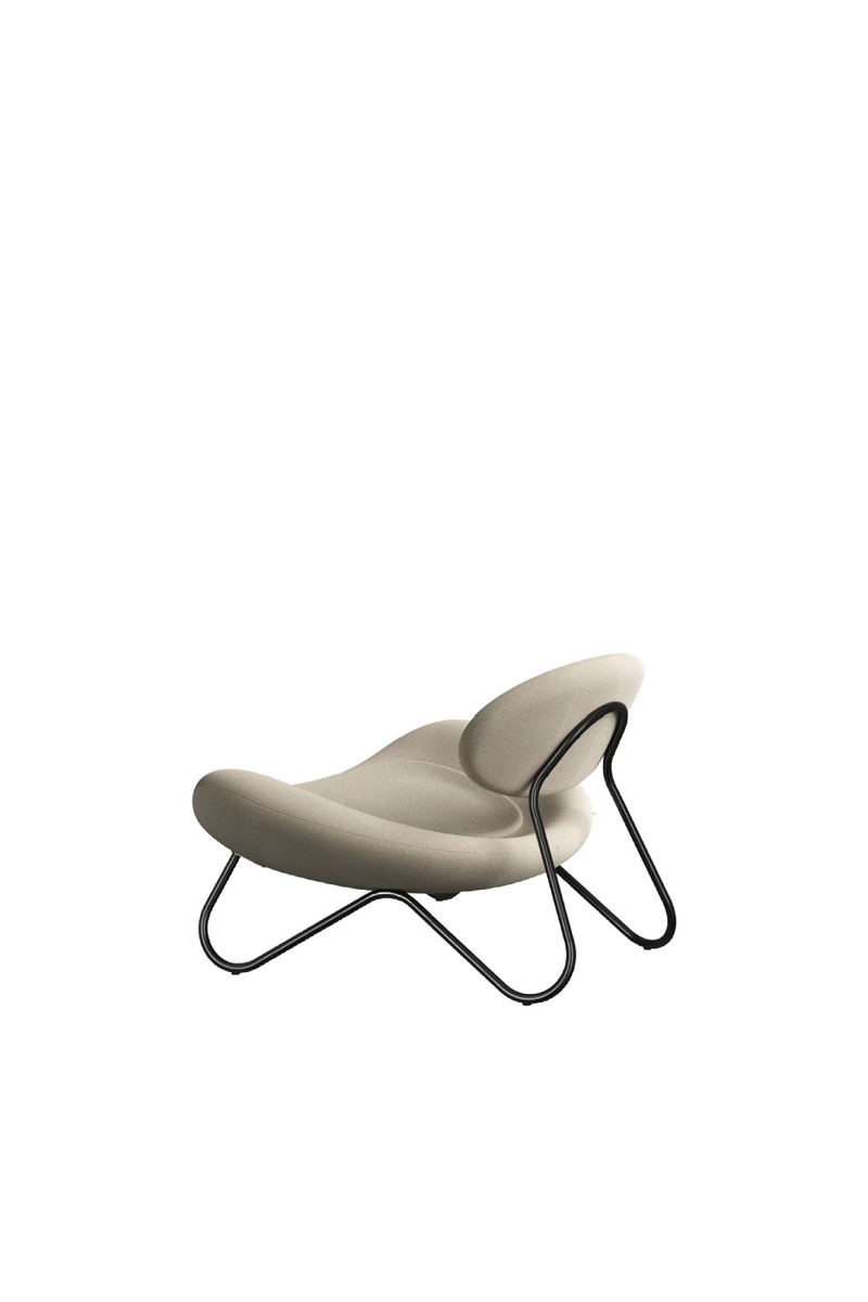 Off-White Modern Lounge Chair | WOUD Meadow | Woodfurniture.com