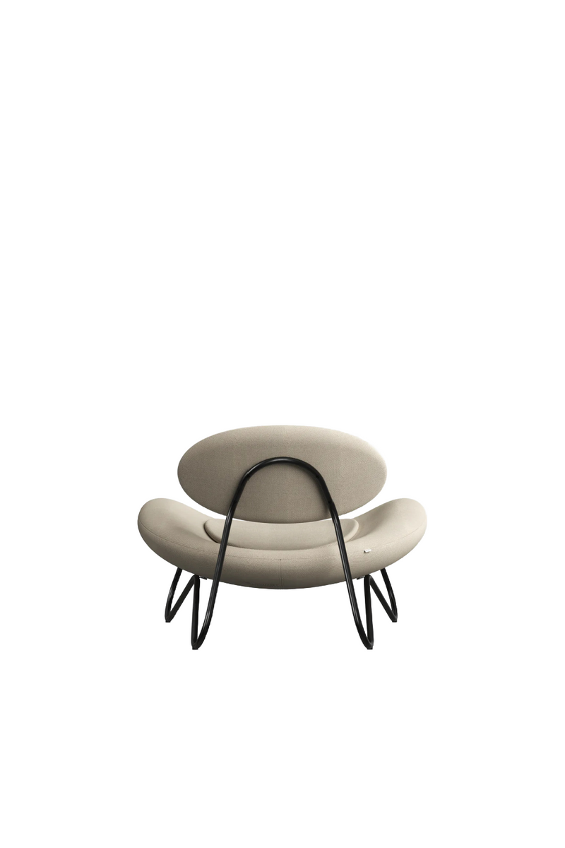 Off-White Modern Lounge Chair | WOUD Meadow | Woodfurniture.com