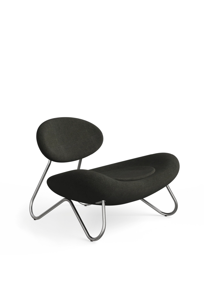 Dark Brown Modern Lounge Chair | WOUD Meadow | Woodfurniture.com