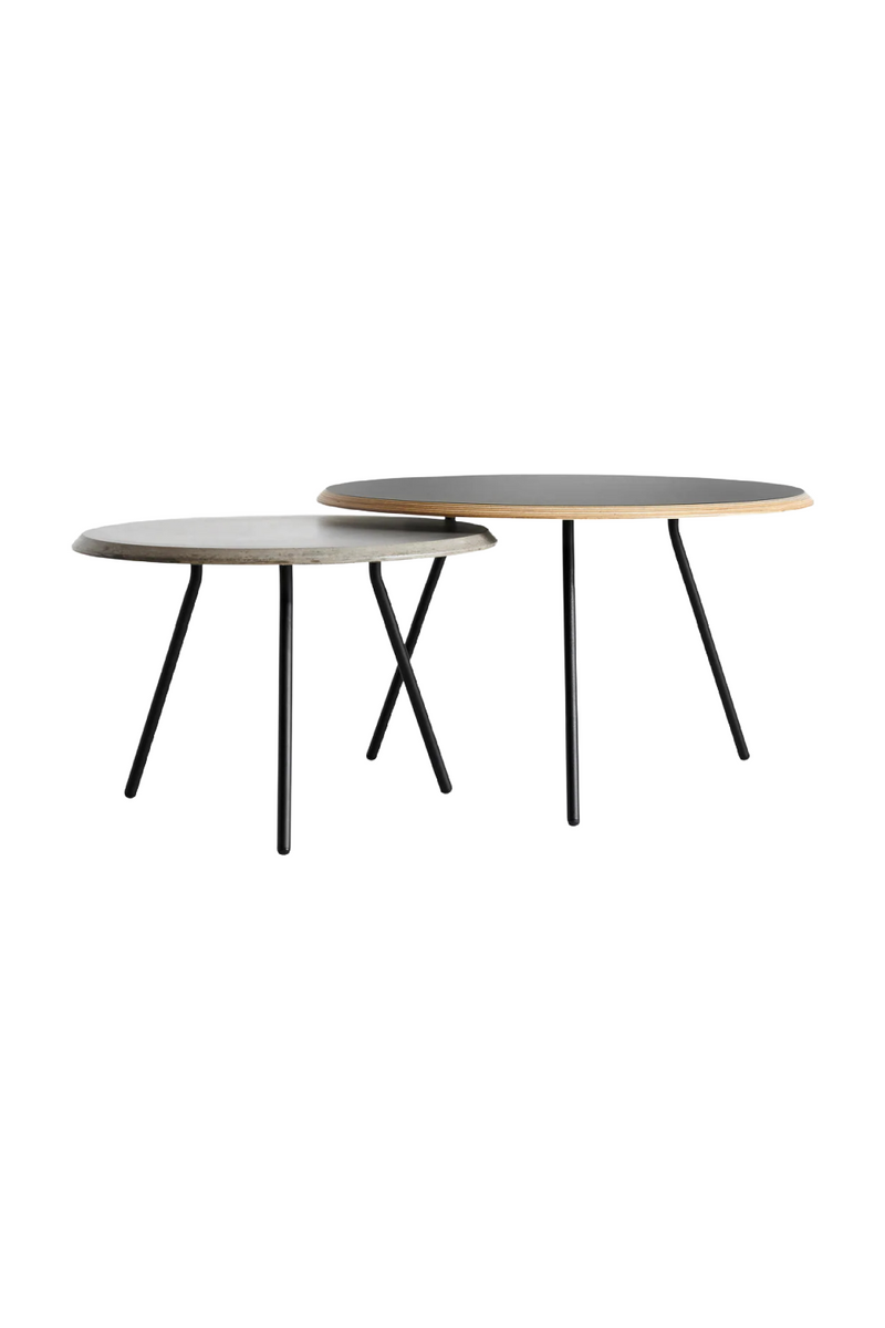 Black Modern Coffee Table | WOUD Soround | Woodfurniture.com