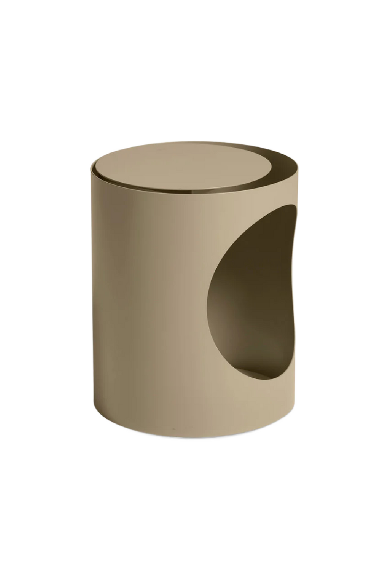 Cylindrical Metal Side Table | WOUD Tabl | Woodfurniture.com