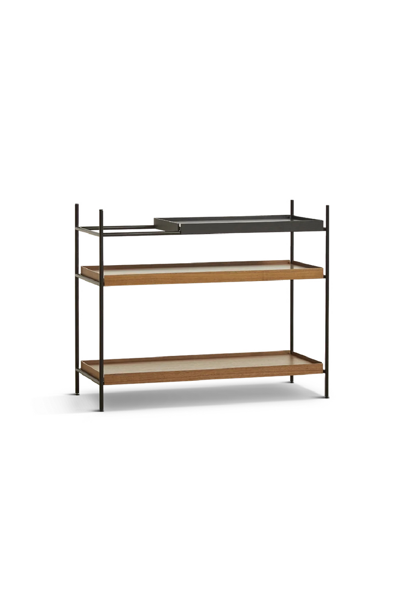 Walnut Tray Shelving System | WOUD | Woodfurniture.com