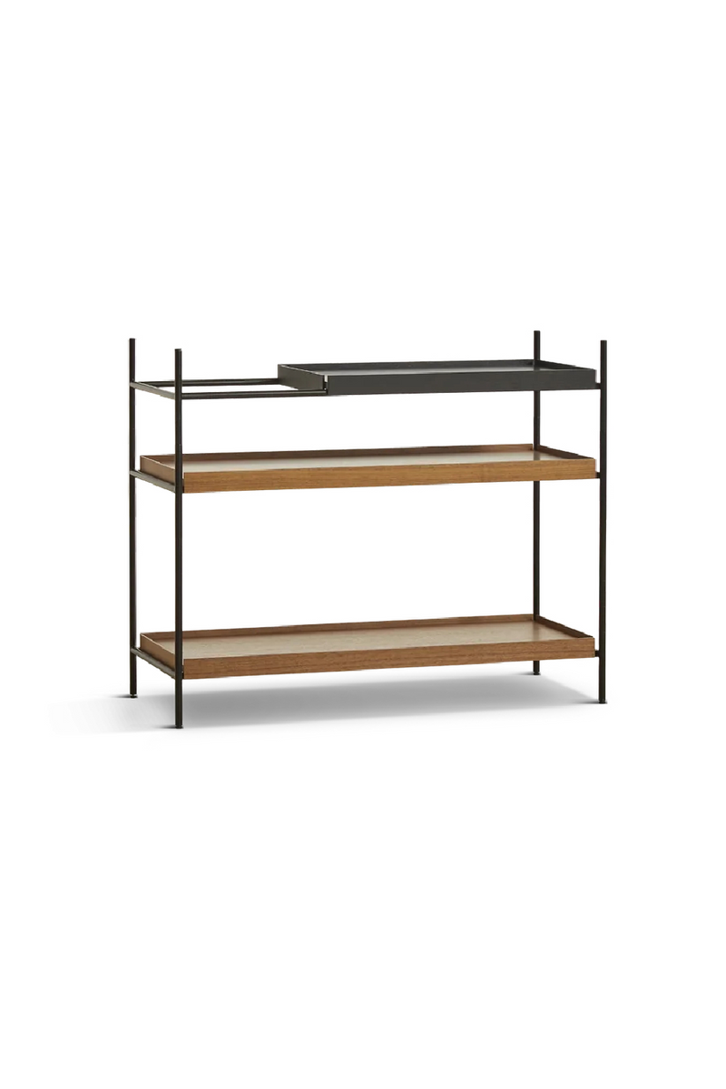 Walnut Tray Shelving System | WOUD | Woodfurniture.com