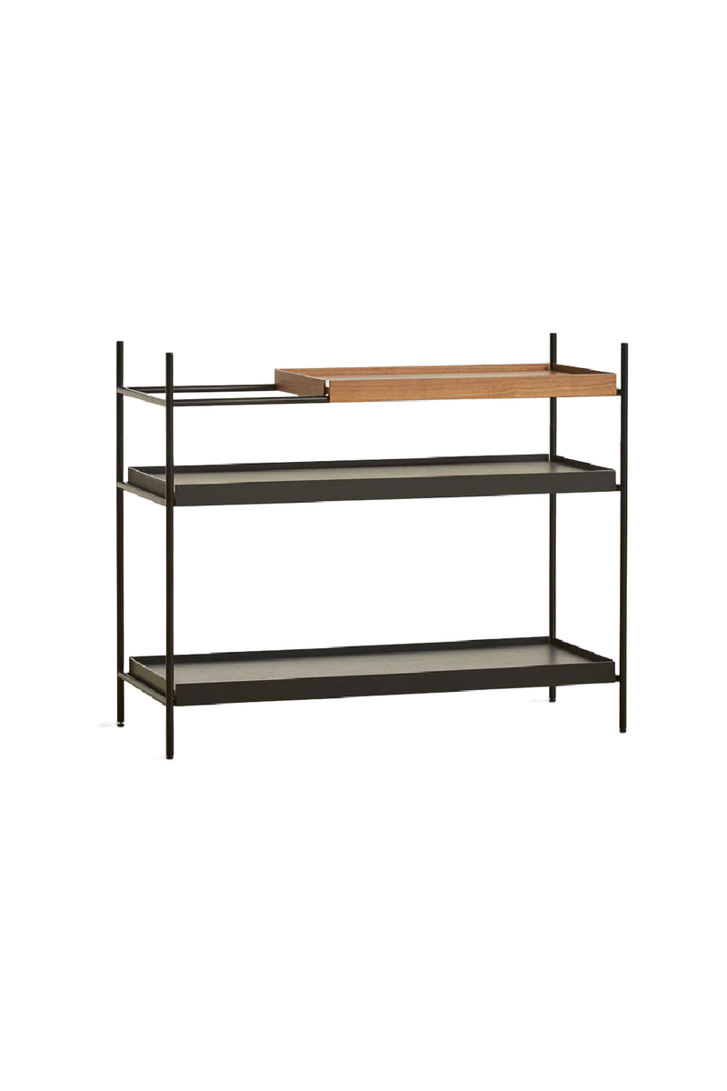 Walnut Tray Shelving System | WOUD | Woodfurniture.com