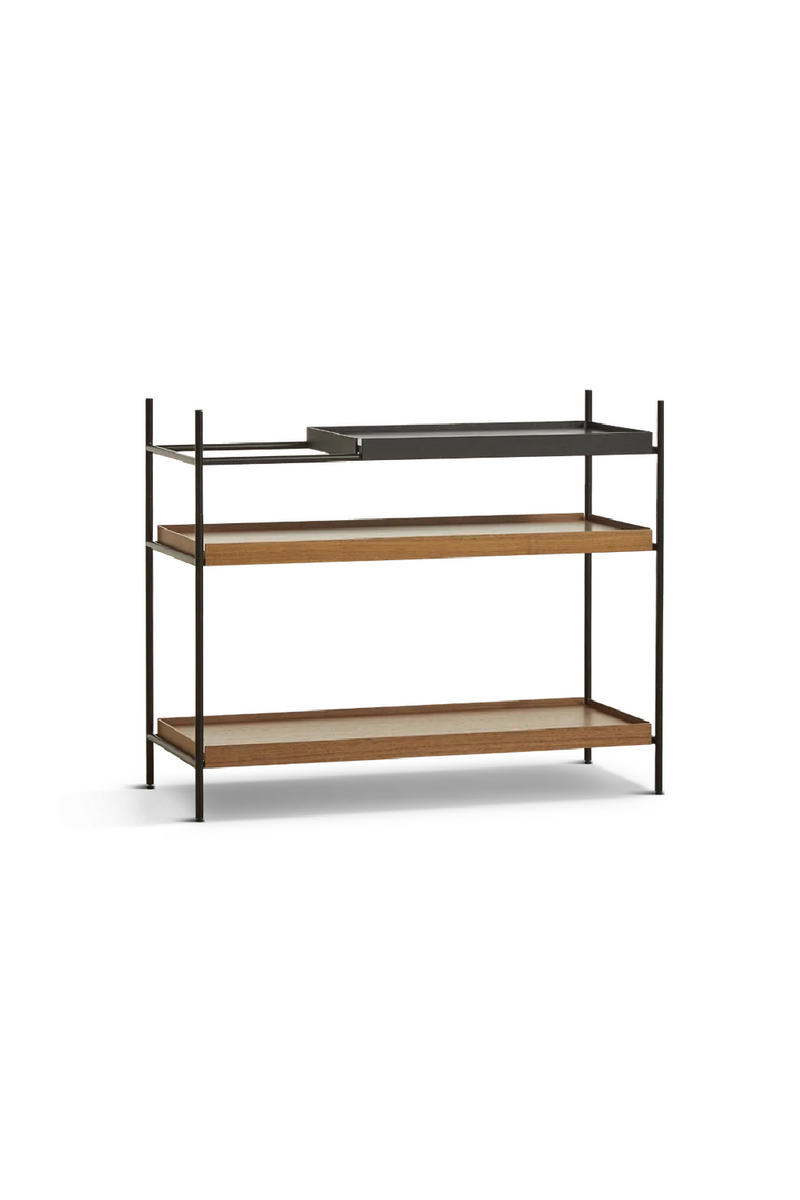 Walnut Tray Shelving System | WOUD | Woodfurniture.com