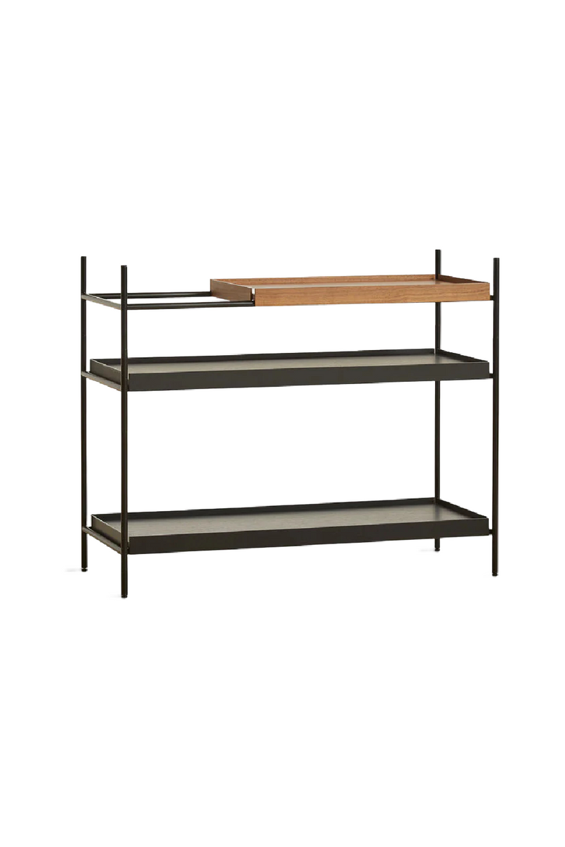 Walnut Tray Shelving System | WOUD | Woodfurniture.com