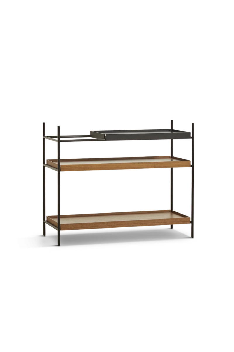 Walnut Tray Shelving System | WOUD | Woodfurniture.com