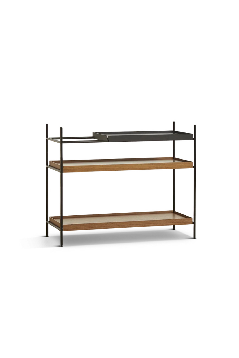 Walnut Tray Shelving System | WOUD | Woodfurniture.com