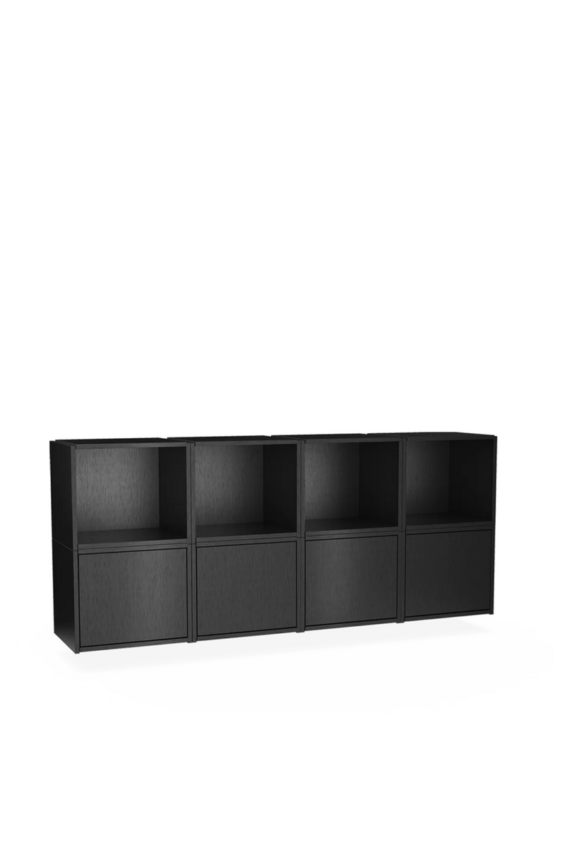Black Oak Modular Cube | WOUD Bricks | Woodfurniture.com