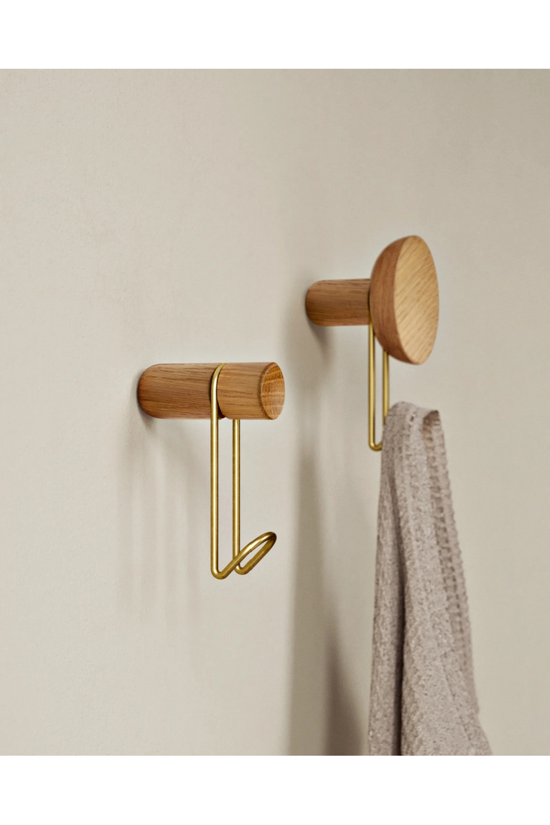 Minimalist Hook Wall Hanger L | WOUD Around | Woodfurniture.com