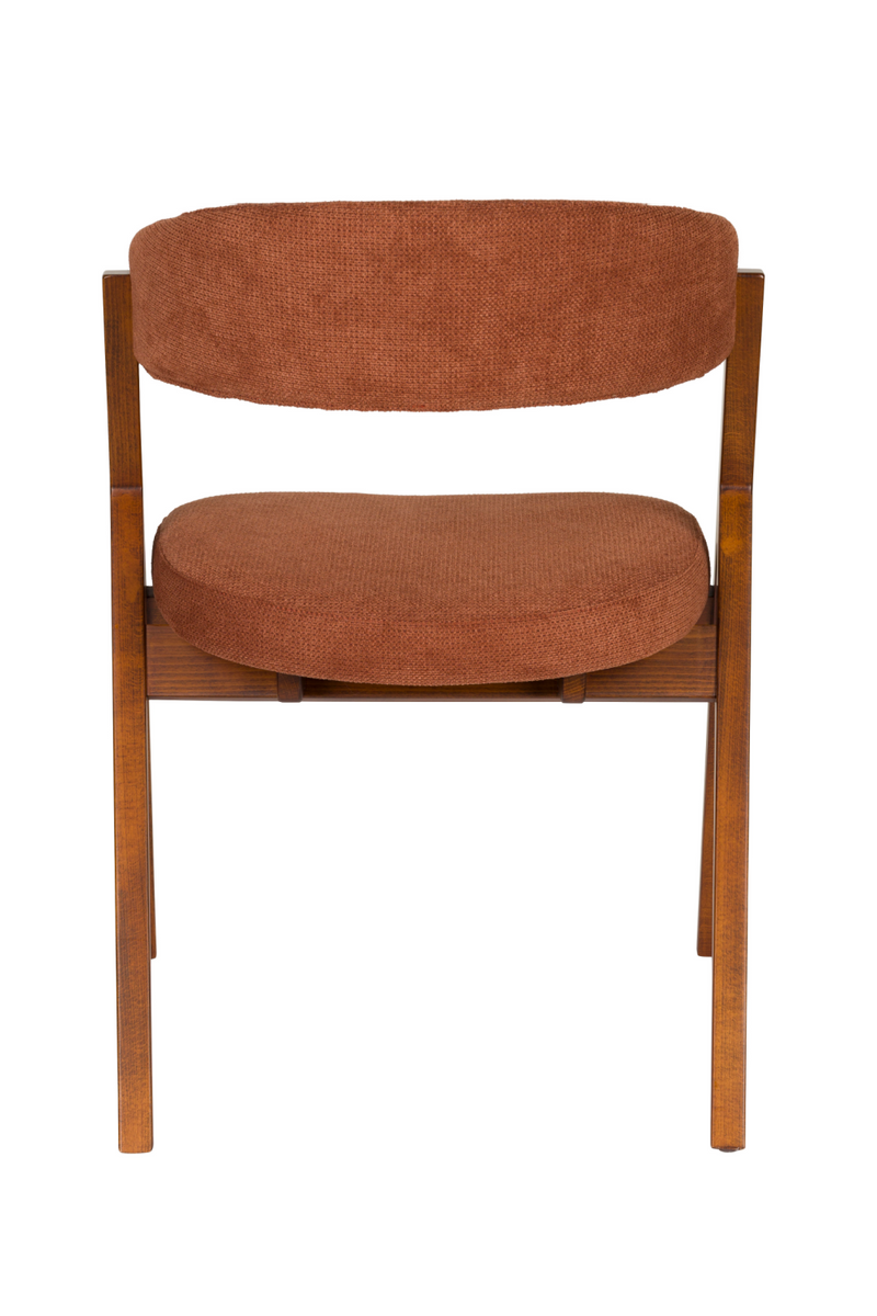 Oak Curved Dining Chairs (2) | Zuiver Pom | Woodfurniture.com