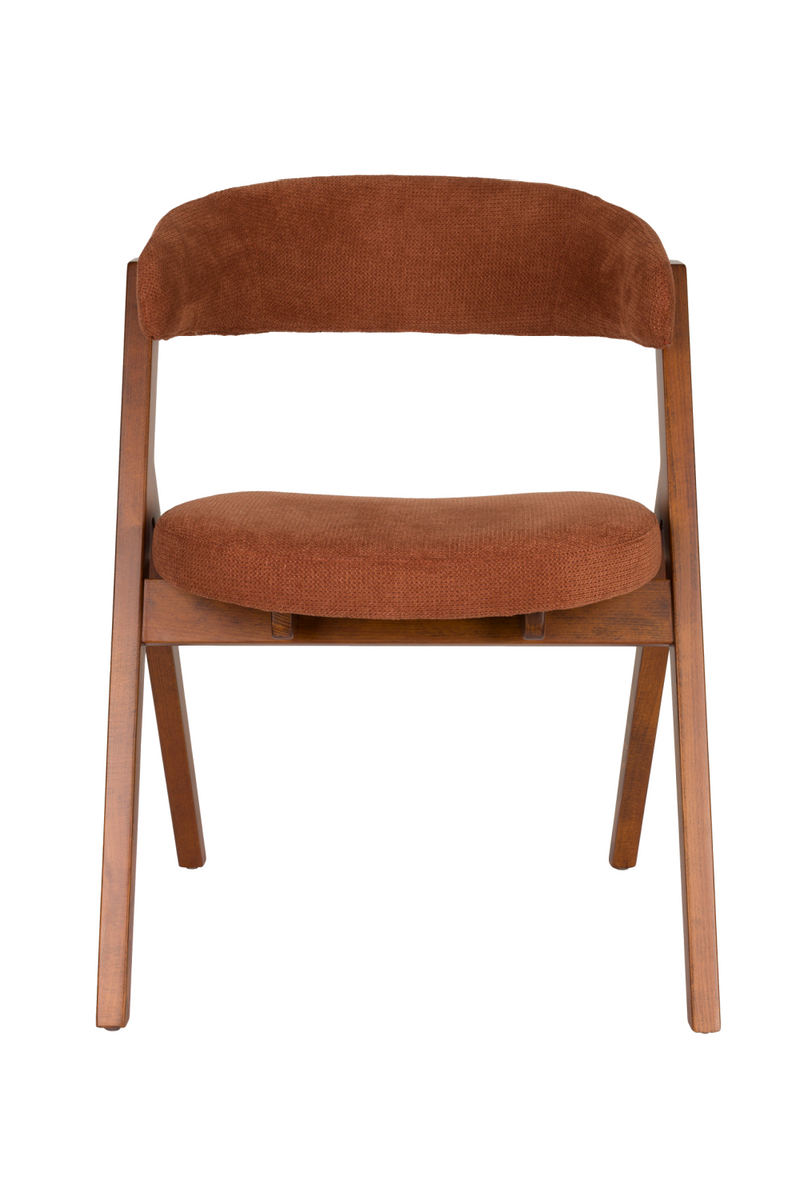 Oak Curved Dining Chairs (2) | Zuiver Pom | Woodfurniture.com