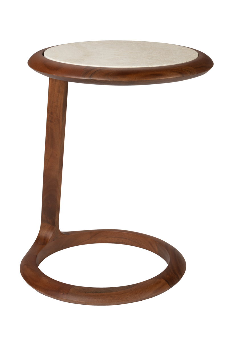 Acacia Framed Side Table | Zuiver Doppio | Woodfurniture.com