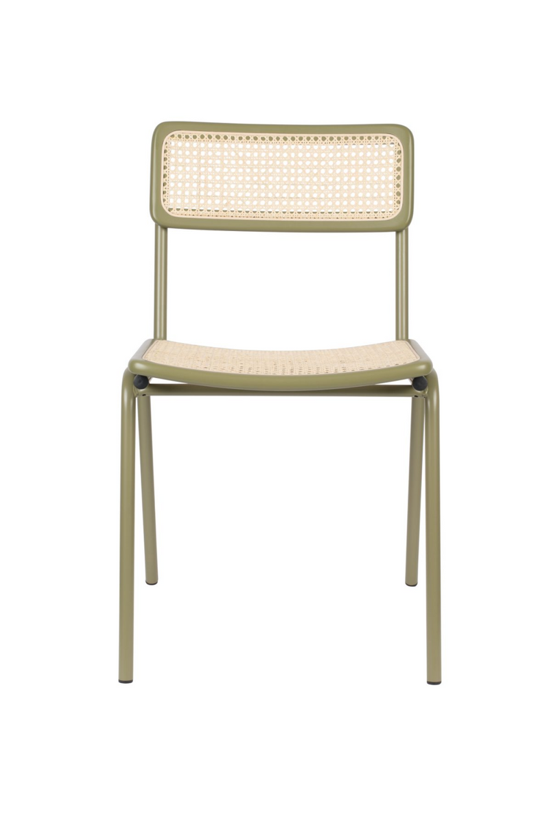 Beech Framed Rattan Dining Chairs (2) | Zuiver Jort | Woodfurniture.com