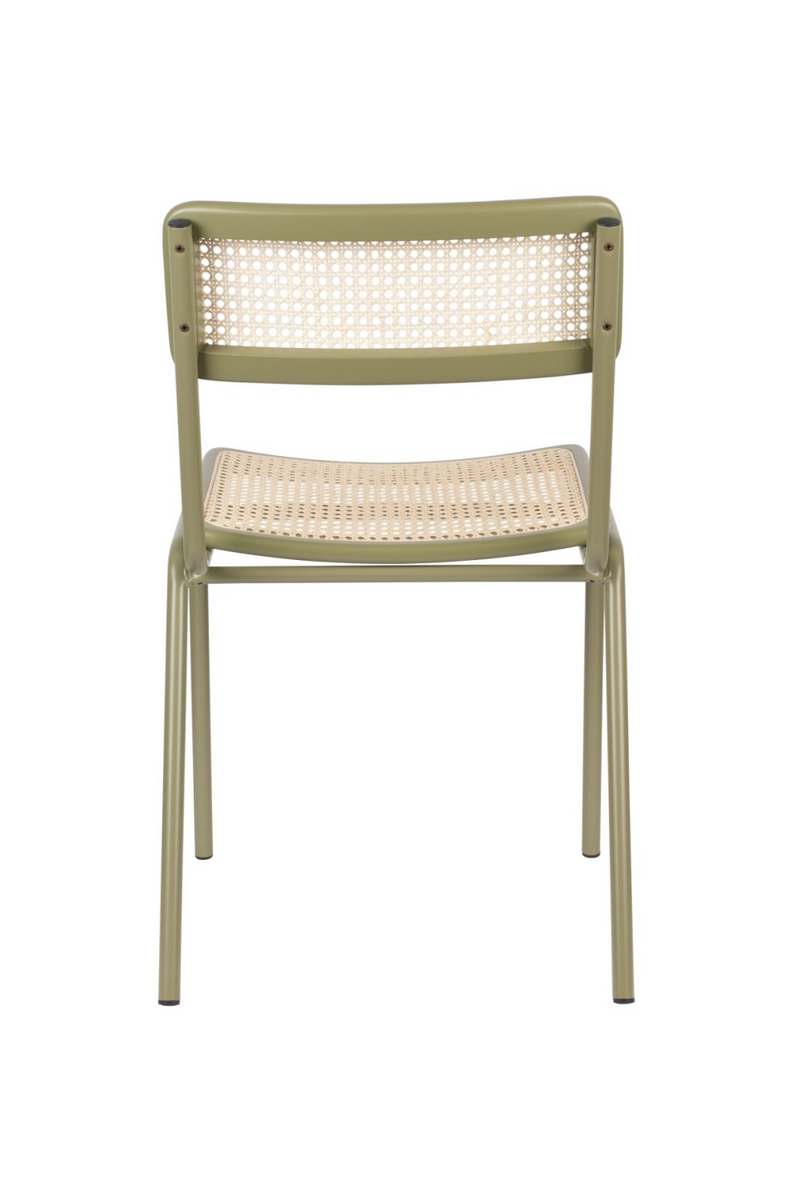 Beech Framed Rattan Dining Chairs (2) | Zuiver Jort | Woodfurniture.com