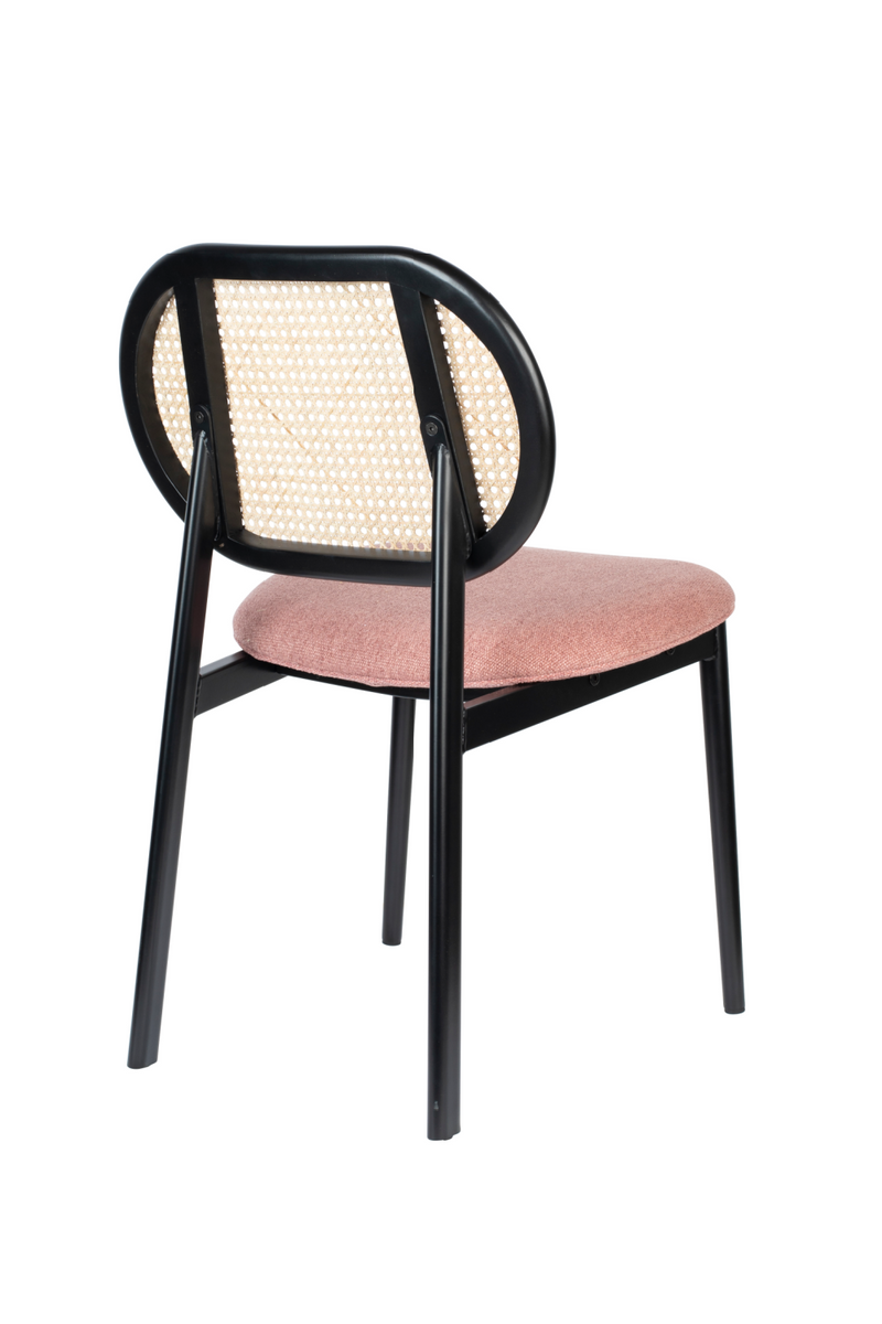 Rattan Back Dining Chair | Zuiver Spike | Woodfurniture.com