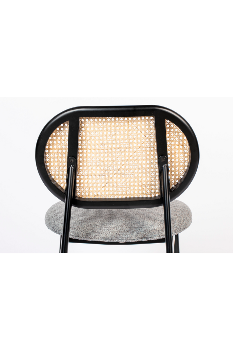 Rattan Back Dining Chair | Zuiver Spike | Woodfurniture.com