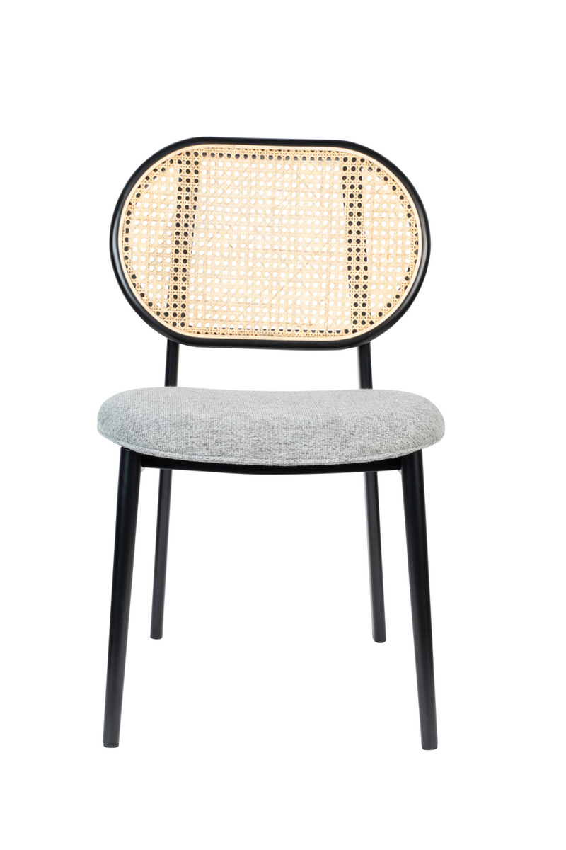 Rattan Back Dining Chair | Zuiver Spike | Woodfurniture.com