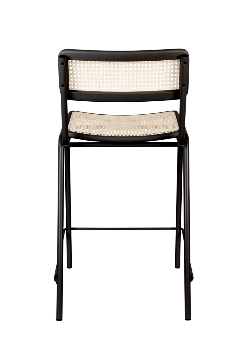 Wood Framed Rattan Counter Stools (2) | Zuiver Jort | Woodfurniture.com