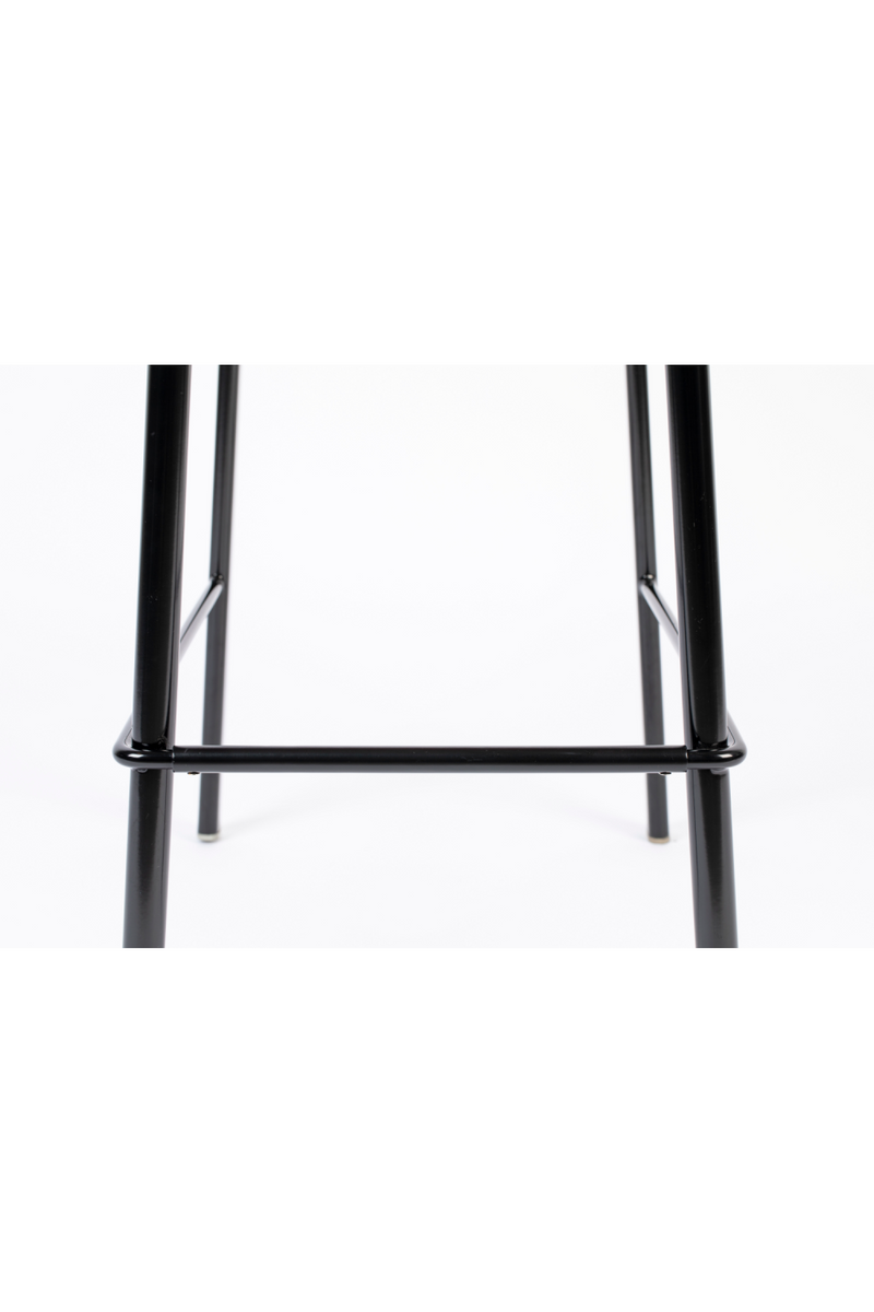 Rattan Backrest Counter Stool | Zuiver Spike | Woodfurniture.com