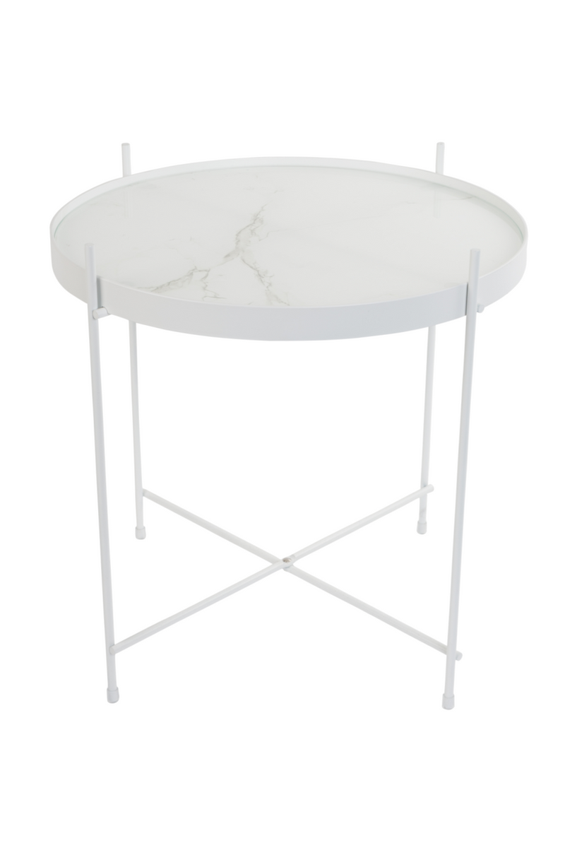 Detachable Marble Side Table | Zuiver Cupid | Woodfurniture.com