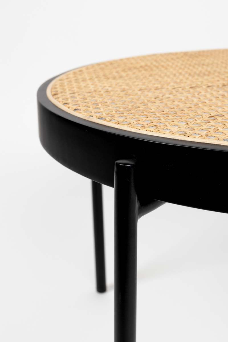 Rattan Top Coffee Table | Zuiver Spike | Woodfurniture.com