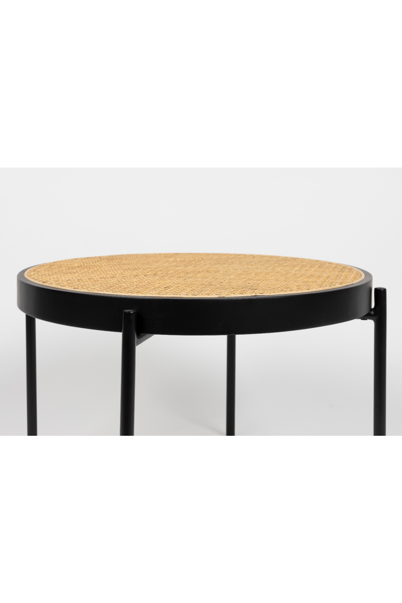 Rattan Top Coffee Table | Zuiver Spike | Woodfurniture.com