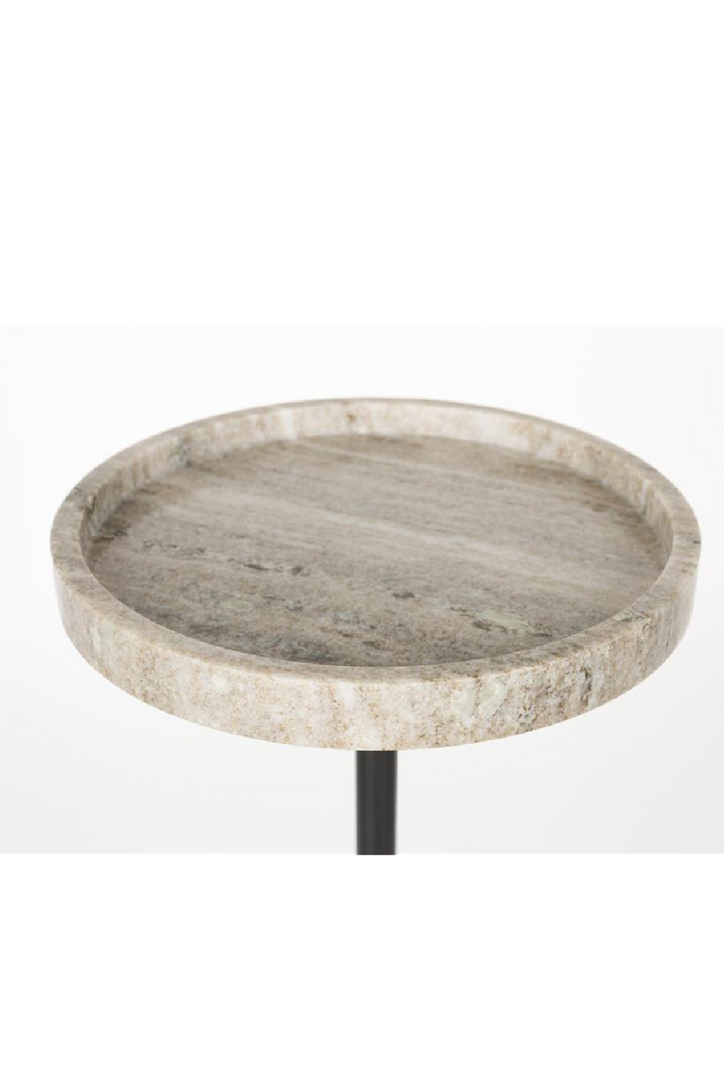 Brown Marble Side Table | Zuiver Cocktail | Woodfurniture.com