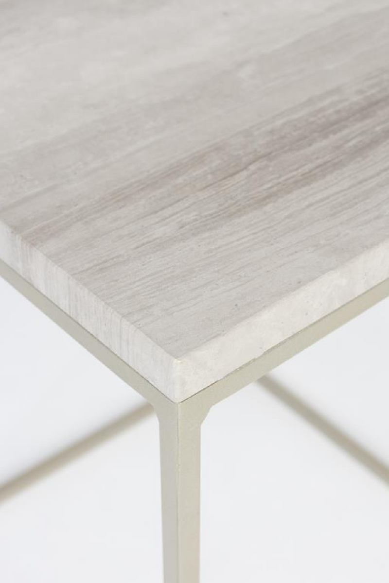 Gray Marble Side Table | Zuiver Stray | Woodfurniture.com