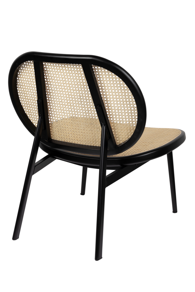 Webbed Rattan Lounge Chair | Zuiver Spike | Woodfurniture.com