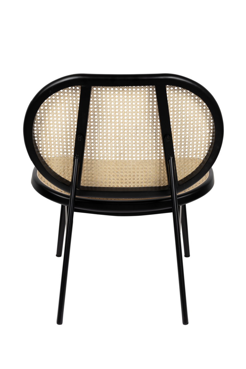 Webbed Rattan Lounge Chair | Zuiver Spike | Woodfurniture.com