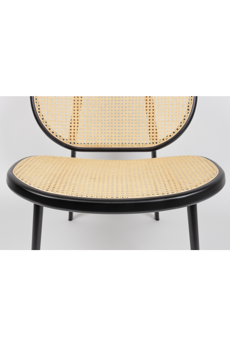 Webbed Rattan Lounge Chair | Zuiver Spike | Woodfurniture.com